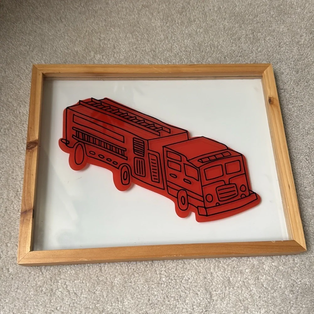Pillowfort Wall Decor 2-Pack Car and Truck
